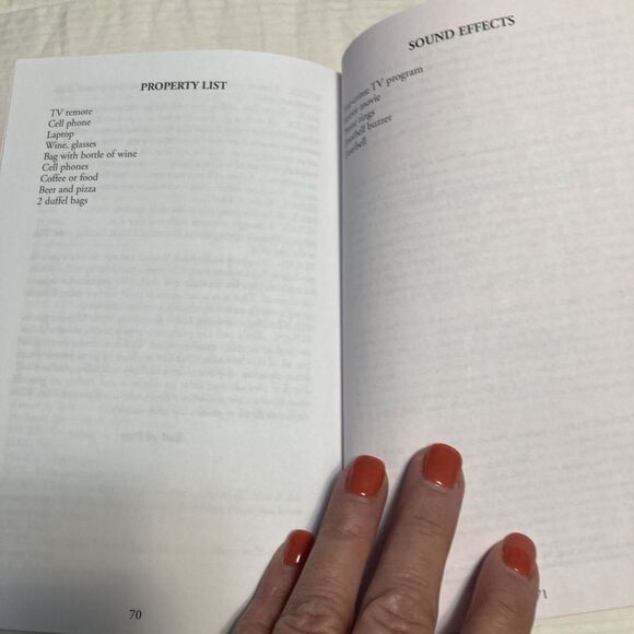 BECKY SHAW ACTING EDITION By Gina Gionfriddo 2010 Dramatists Play Service Script - Picture 7 of 8